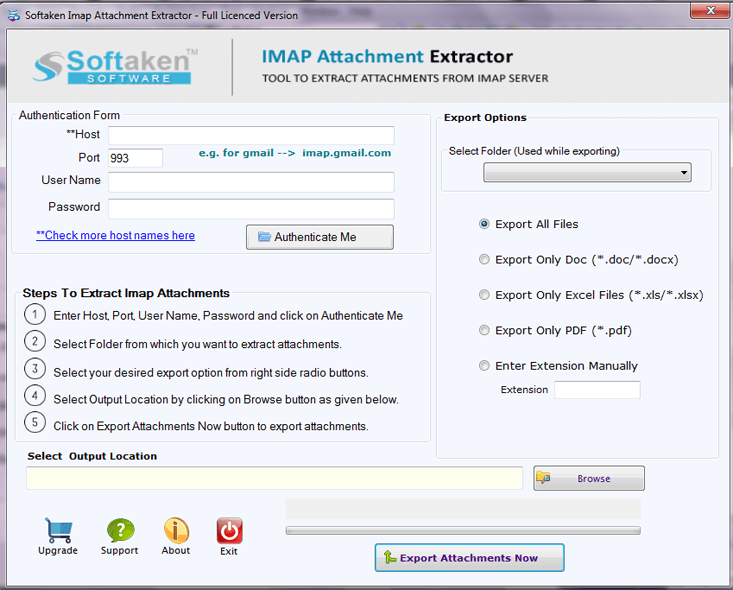 IMAP Attachment Extractor