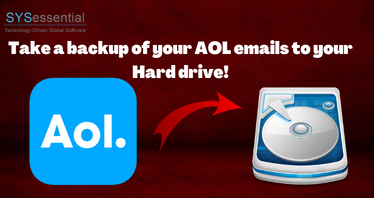 AOL emails to Hard drive