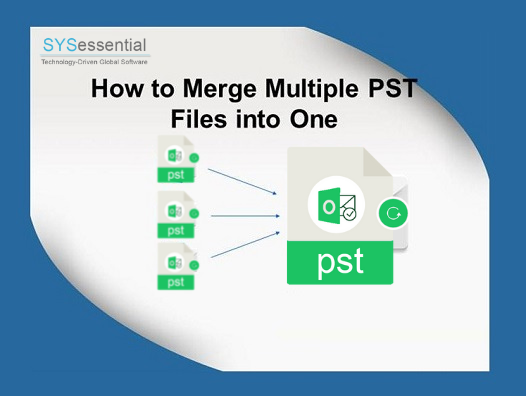 How to merge multiple PST files in MS Outlook?