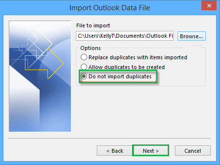 Duplicate Items Management