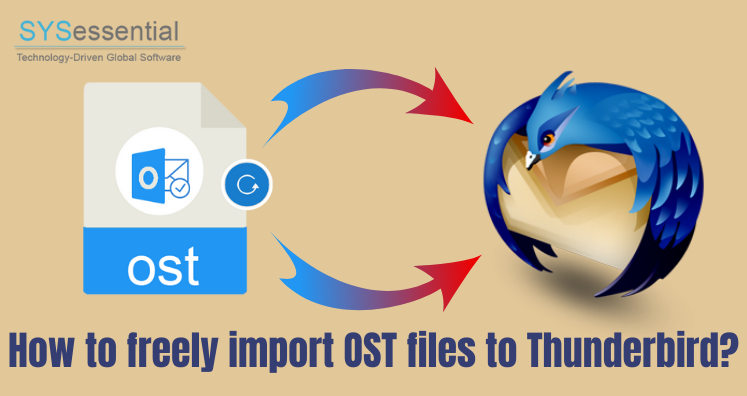 How to freely import OST file to Thunderbird?