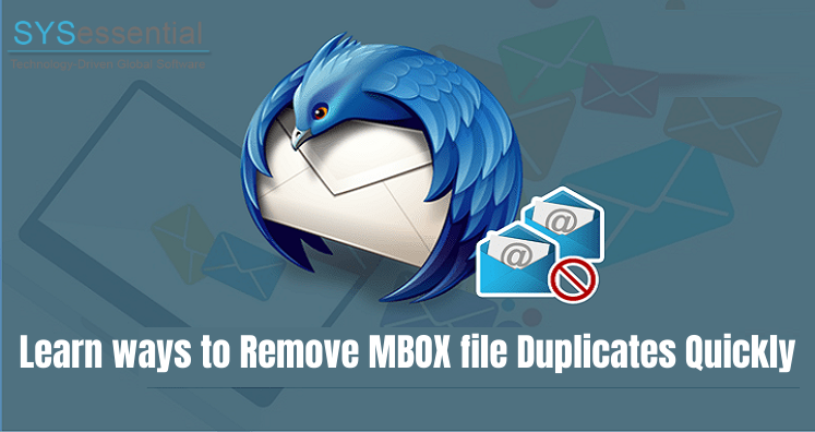 Learn Ways to Remove MBOX file Duplicates Quickly