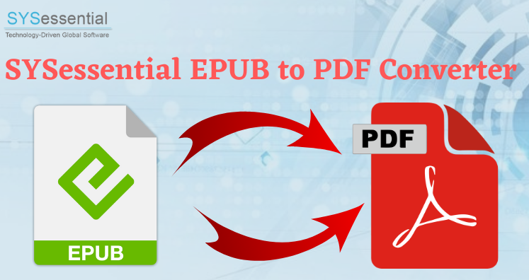 EPUB to PDF Converter to convert eBooks to PDF format
