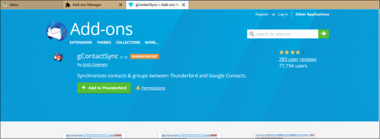 sync thunderbird with google contacts sync thunderbird with google contacts