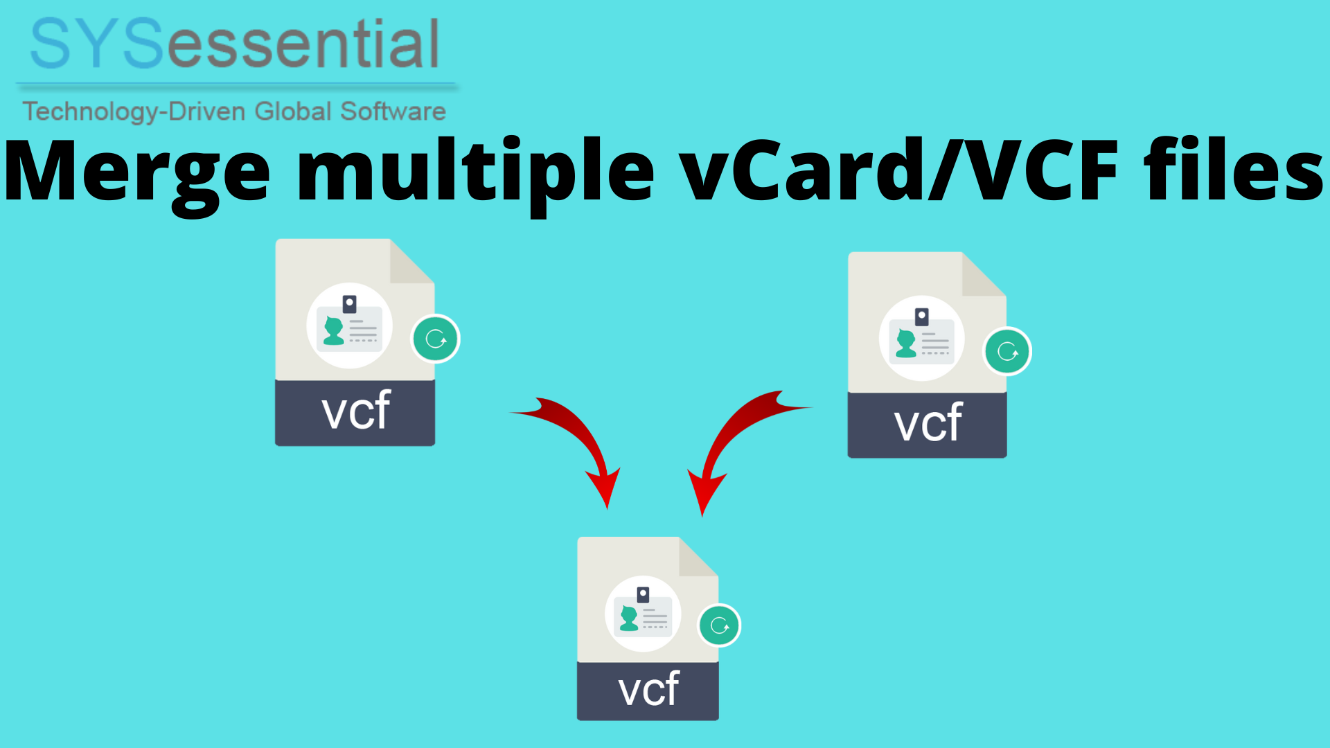 Merge Multiple vCard/VCF Files Into Single VCF File
