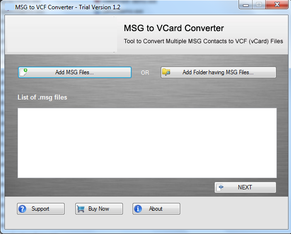 select-msg-to-vcf