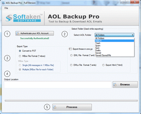 Preview Aol Backup